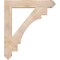 Ekena Millwork Merced Arts & Crafts Smooth Bracket, Douglas Fir, 5 1/2"W x 38"D x 44"H BKT06X38X44MRC03SDF - alternate 4